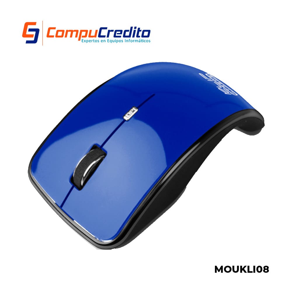 Mouse Klip Xtreme | KURVE INALAMBRICO KMO-375BL