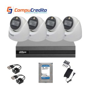 Kit 4 Cámaras | 2 MP DAHUA