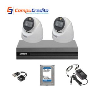 Kit 2 Cámaras | 2 MP DAHUA
